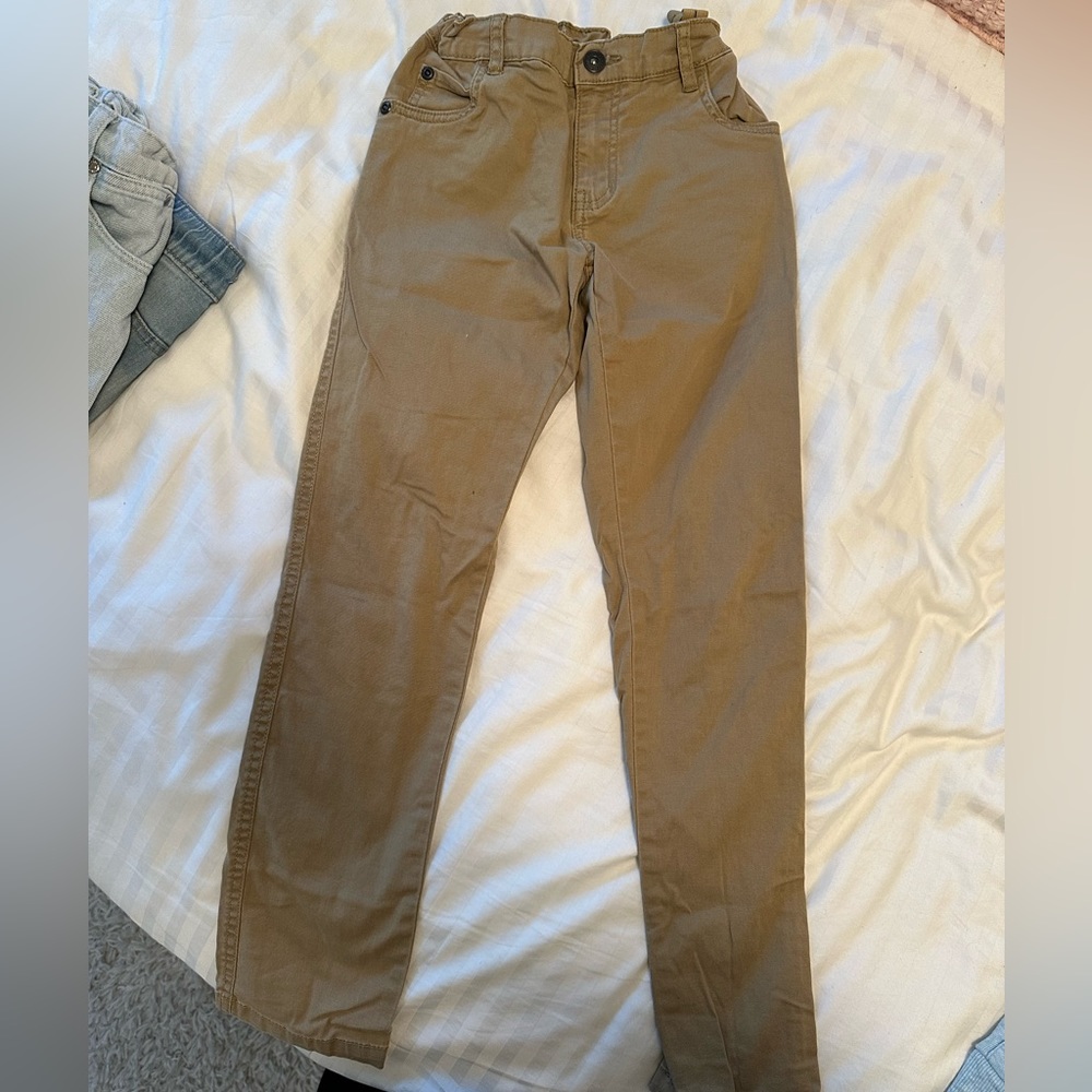 Boys tan/khaki pants size 8